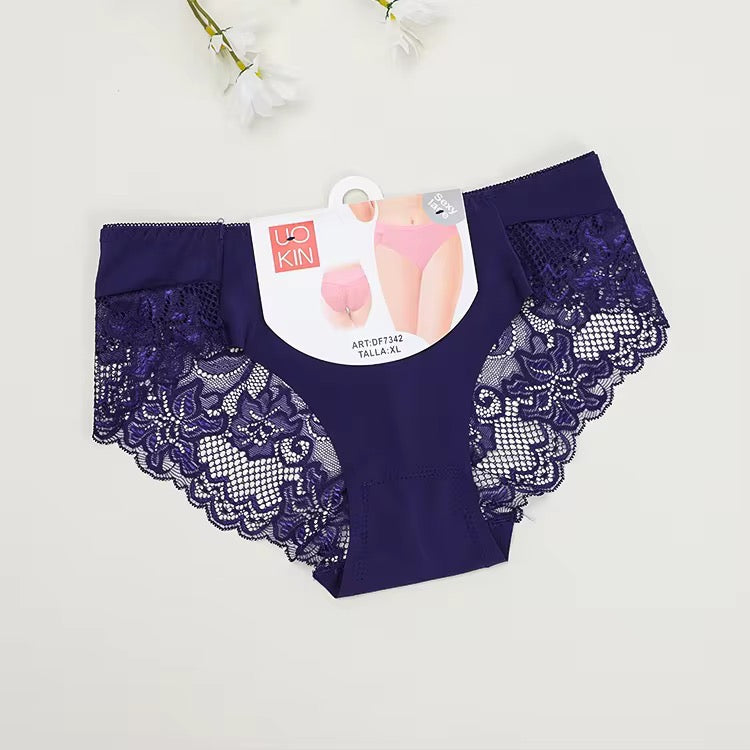 Seamless Ice Silk Lace Underwears K8011 (101)