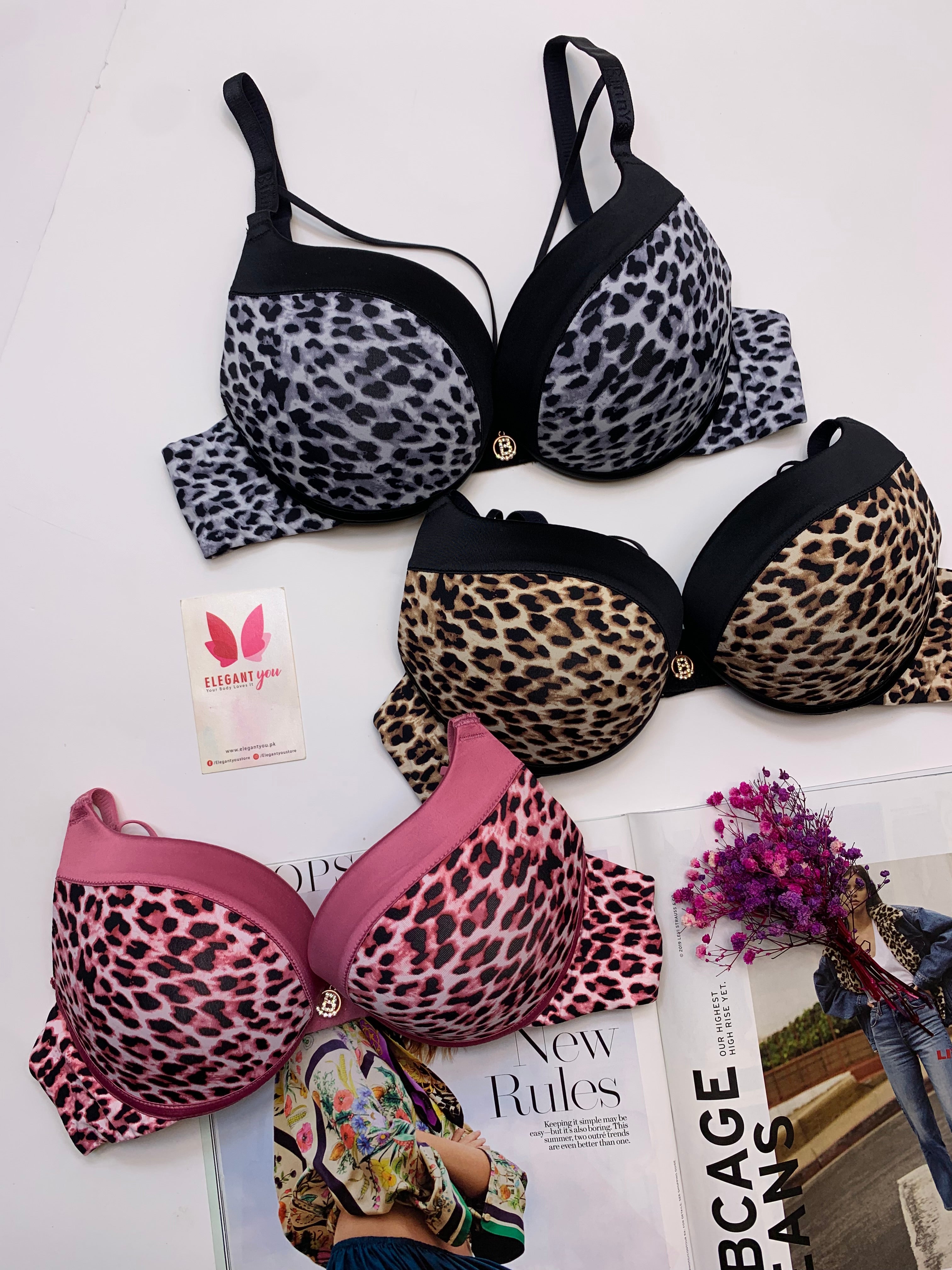 (34-40)B Binny's Padded Pushup Wire Bra HM3132(150)*