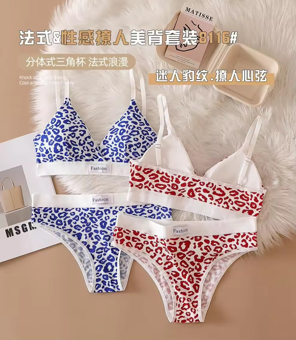 (28-34) Daily Wear Flower Design Bra and Panty Set (032)*