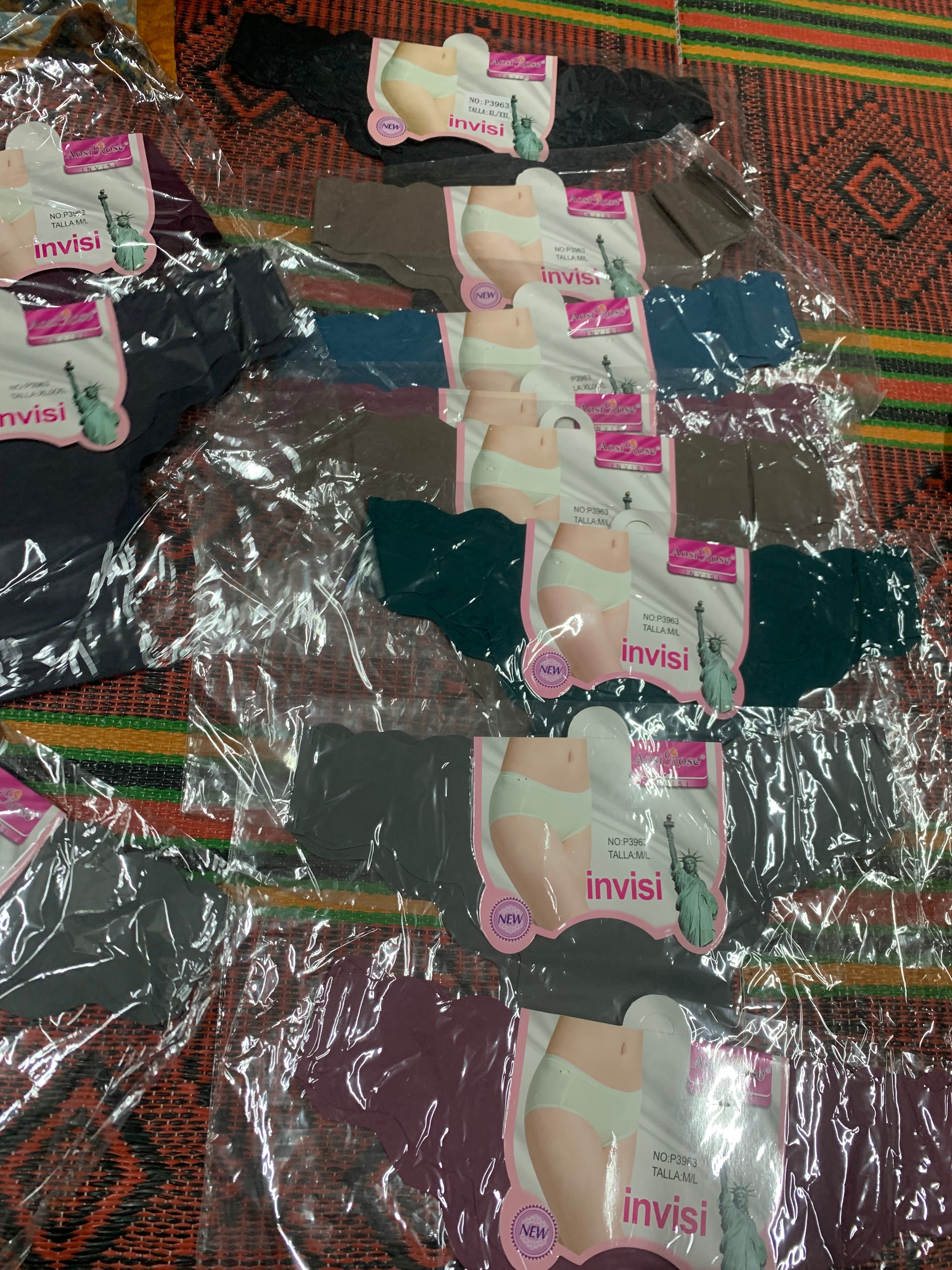 Seamless Ice Silk Funky Underwears P3963 (111)