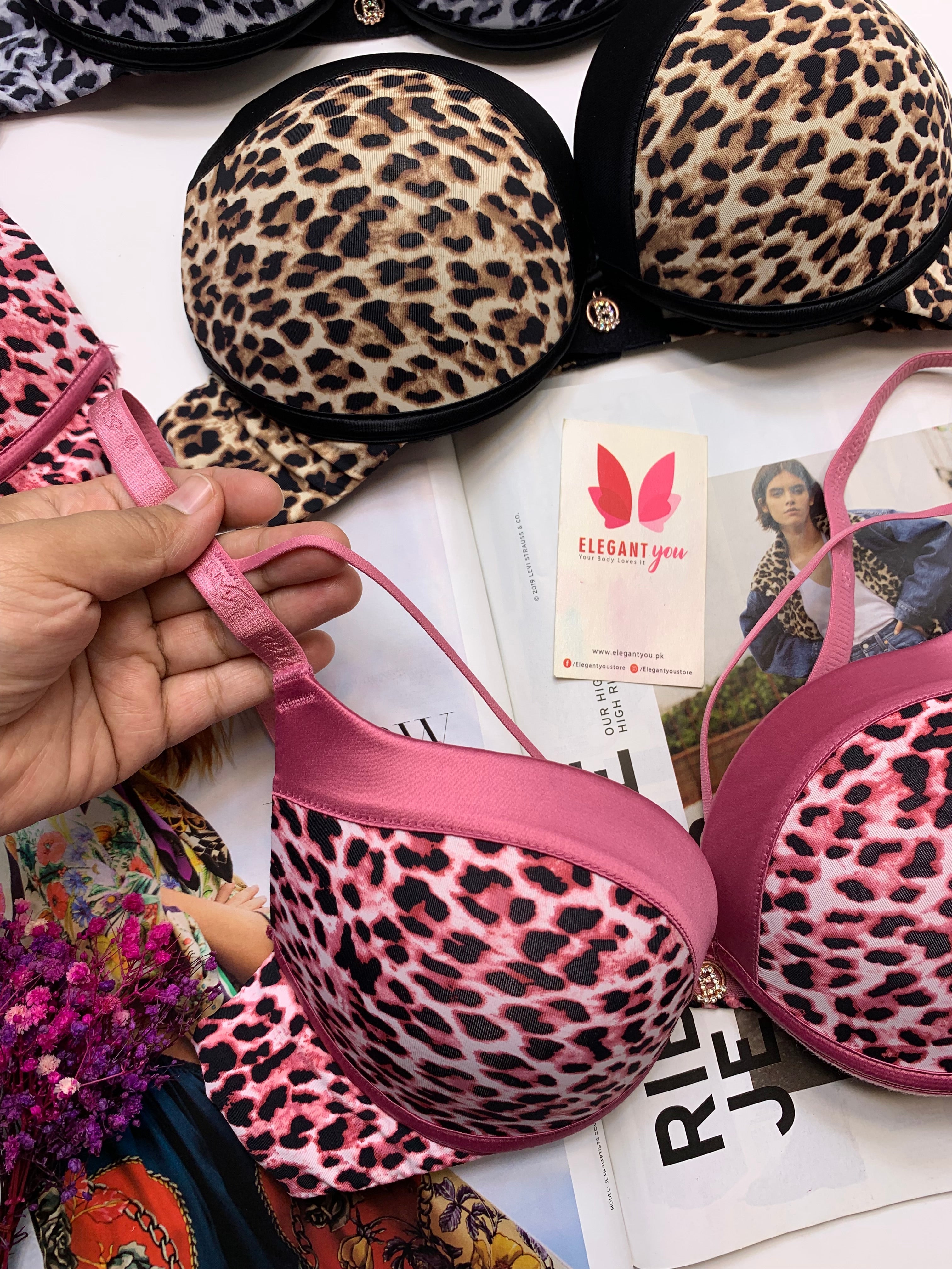 (34-40)B Binny's Padded Pushup Wire Bra HM3132(150)*