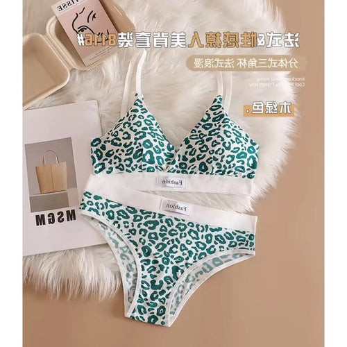 (28-34) Daily Wear Flower Design Bra and Panty Set (032)*