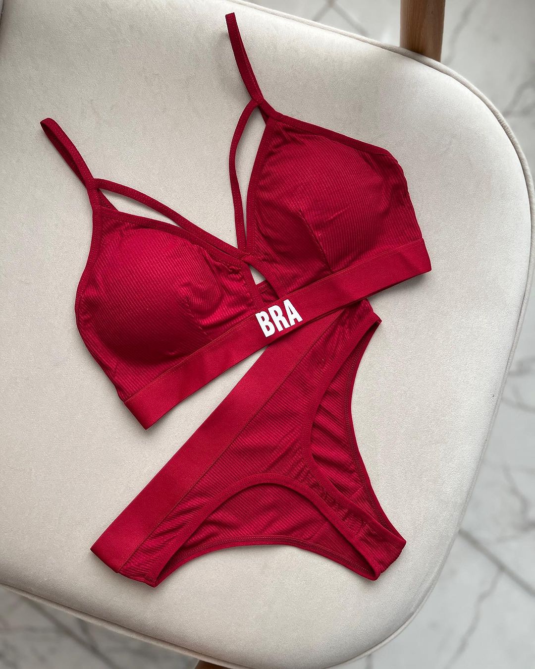 (28-34) Sexy Hollow Out Yoga Bra and Panty Set (035)*