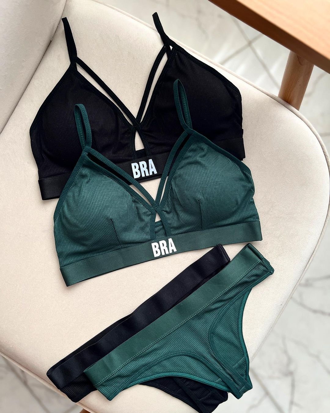 (28-34) Sexy Hollow Out Yoga Bra and Panty Set (035)*