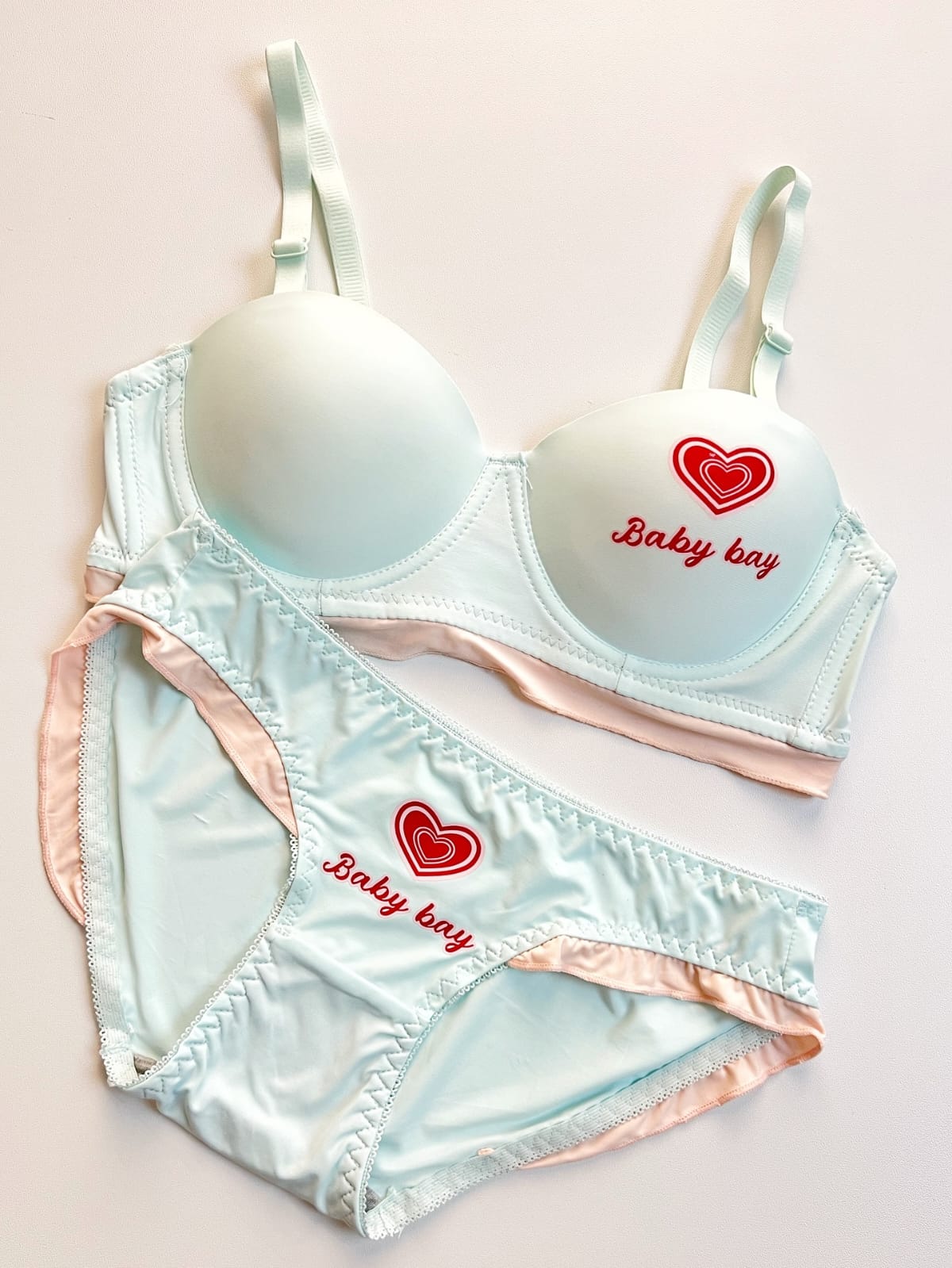3 Pieces Baby Bra Set | Soft & Comfortable Innerwear Set