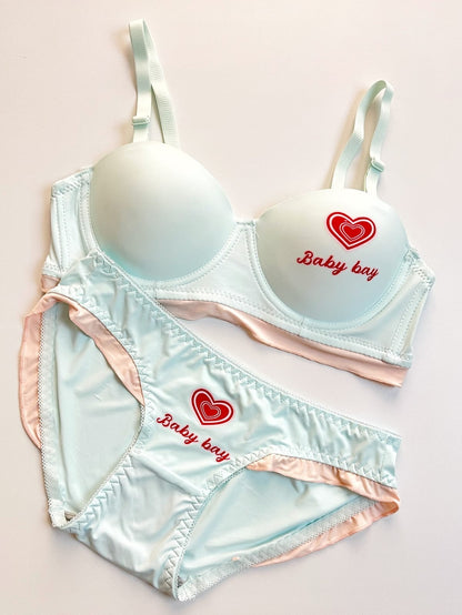 3 Pieces Baby Bra Set | Soft & Comfortable Innerwear Set