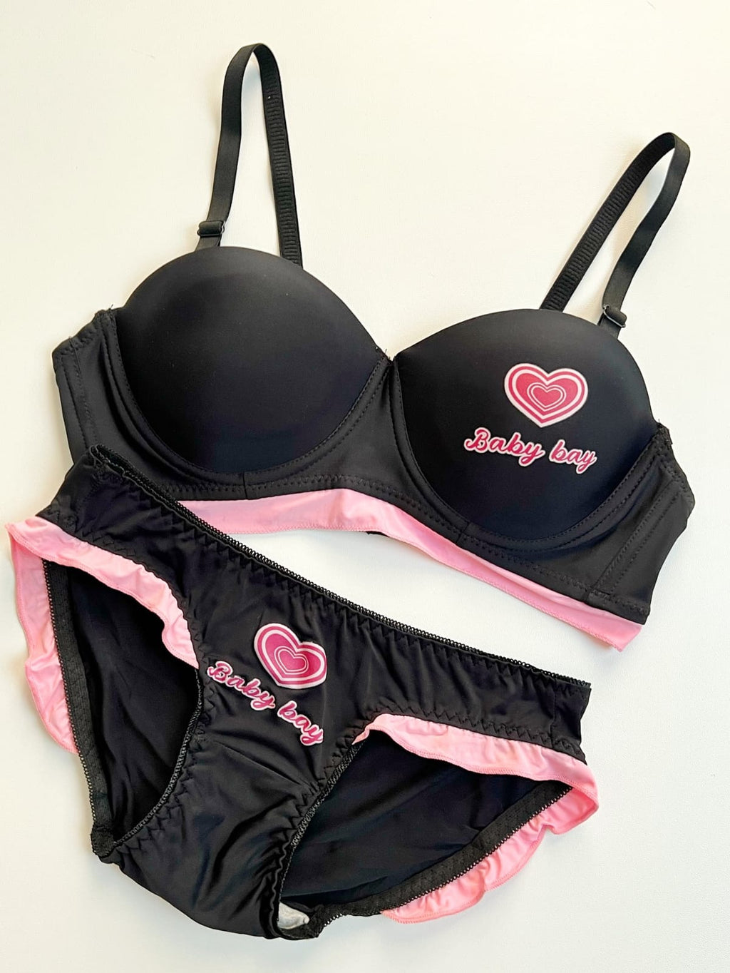 3 Pieces Baby Bra Set | Soft & Comfortable Innerwear Set