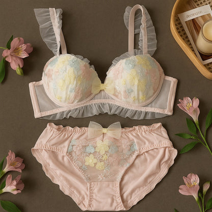 Kitty bra set seamless bra