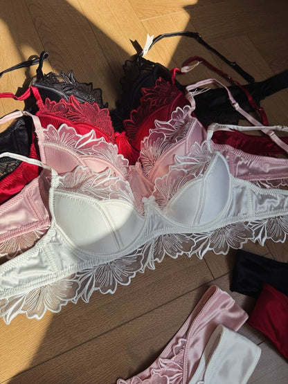Floral Lace Padded Bra