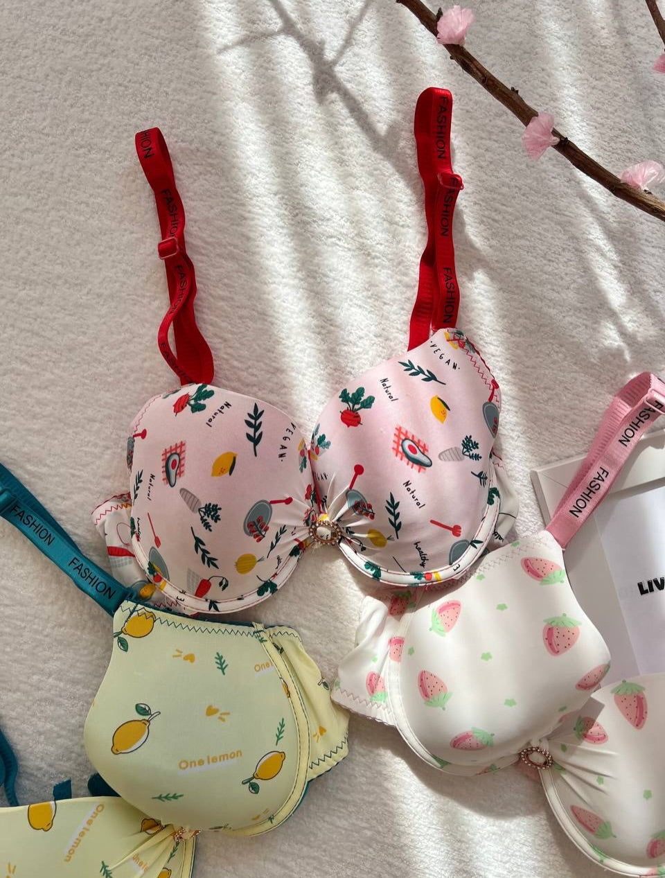 Women’s Printed Comfort Bra – Soft & Stylish Everyday Bra