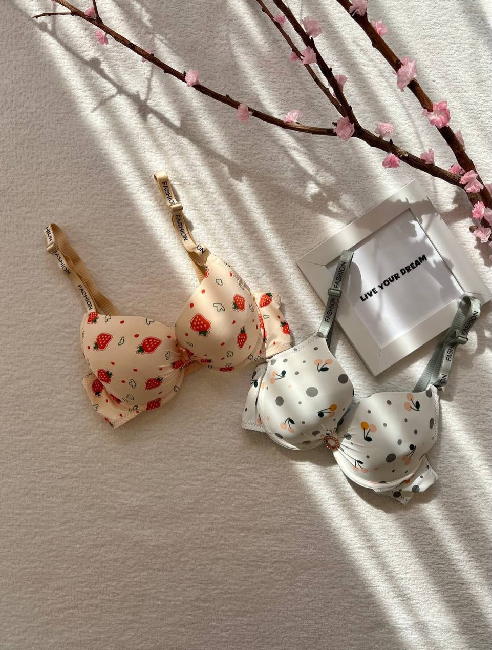 Women’s Printed Comfort Bra – Soft & Stylish Everyday Bra
