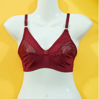 Pack of 2 Silk Half Net Bra