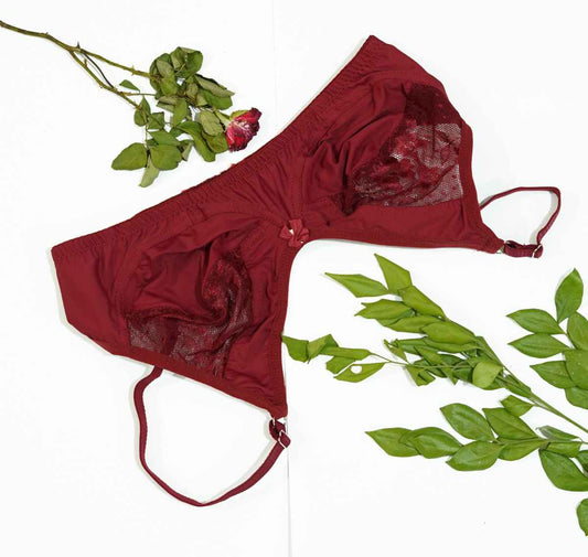 Pack of 2 Silk Half Net Bra