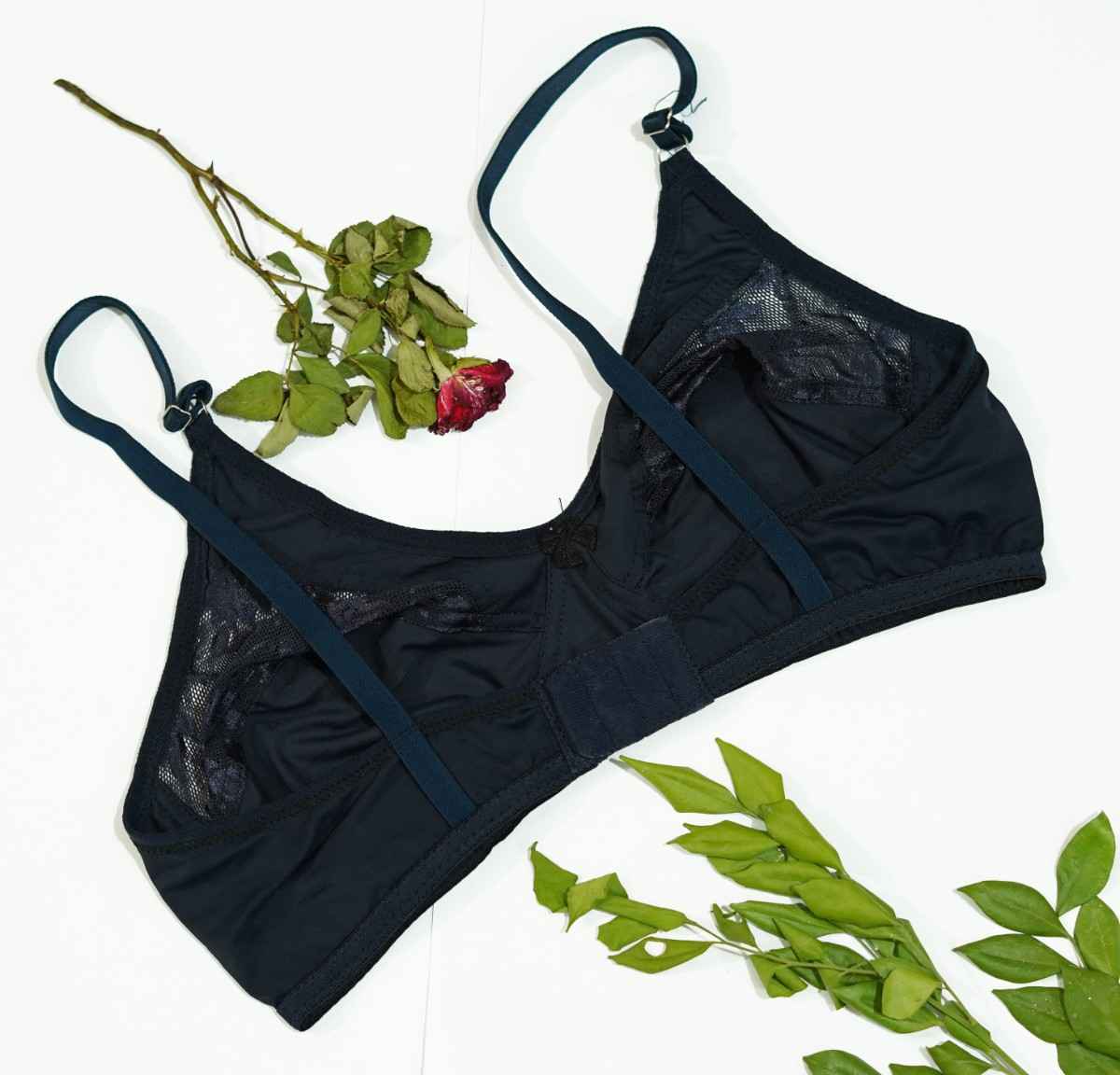Pack of 2 Silk Half Net Bra