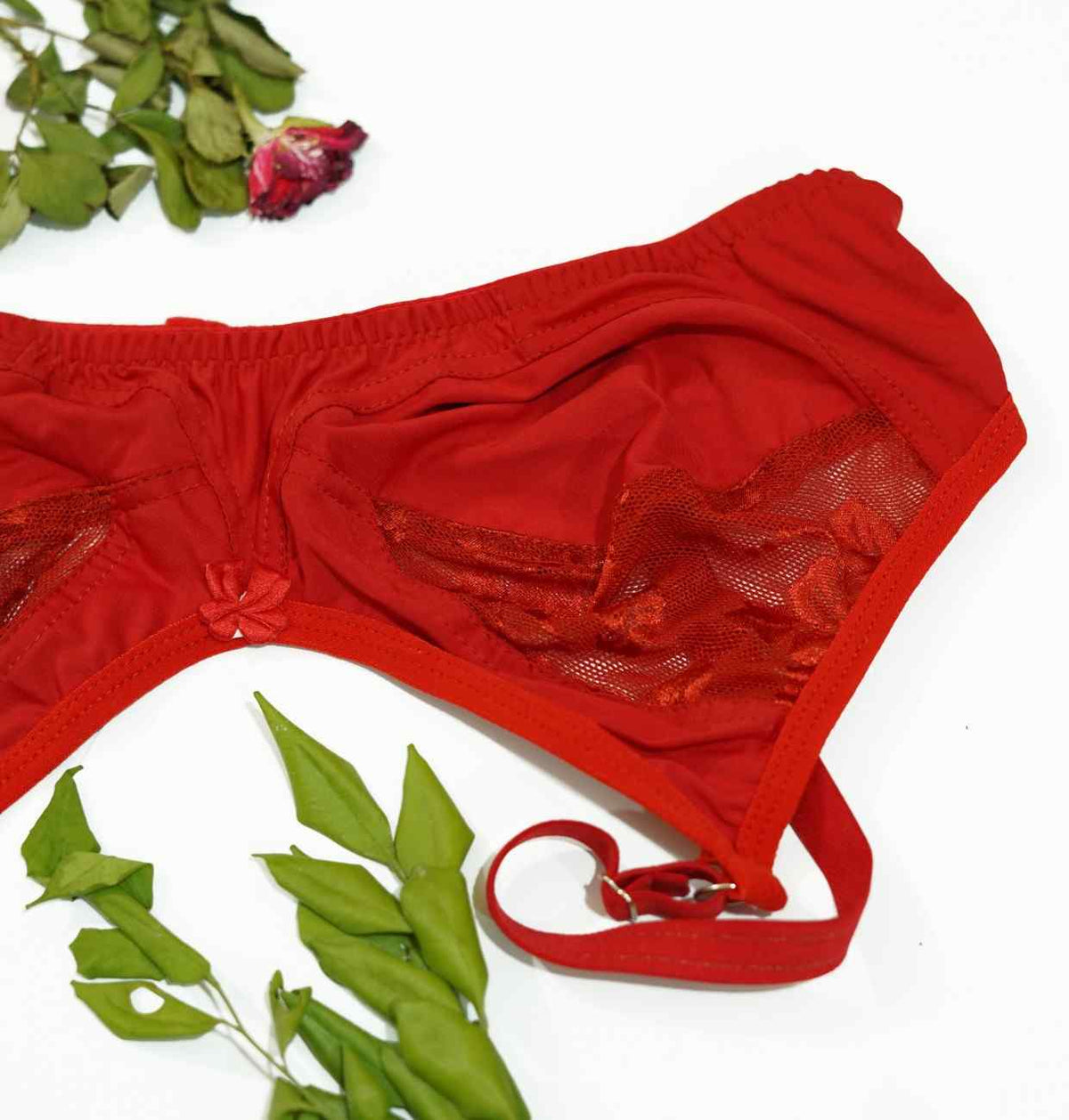 Pack of 2 Silk Half Net Bra