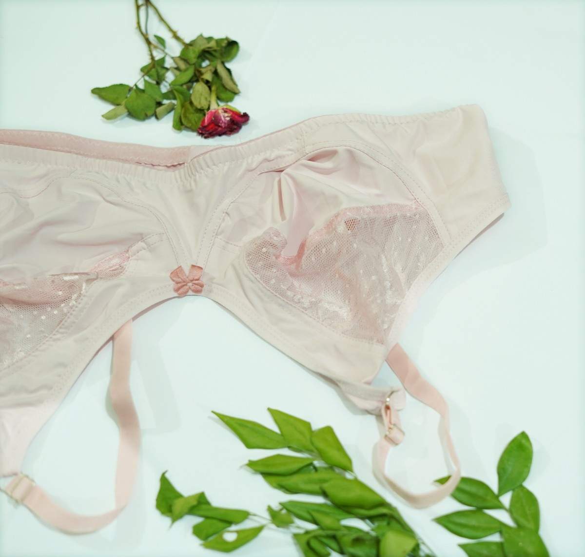 Pack of 2 Silk Half Net Bra