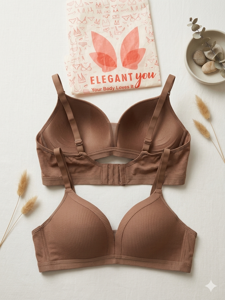 Premium Thin Pad Non Wire Everyday Bra 7887(154)