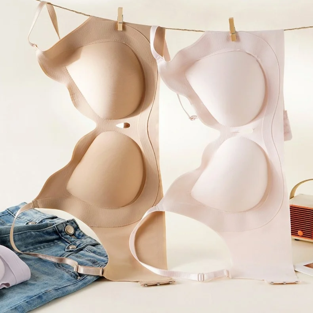 (32-38)b 3D Seamless Breathable Jelly Bra(008)