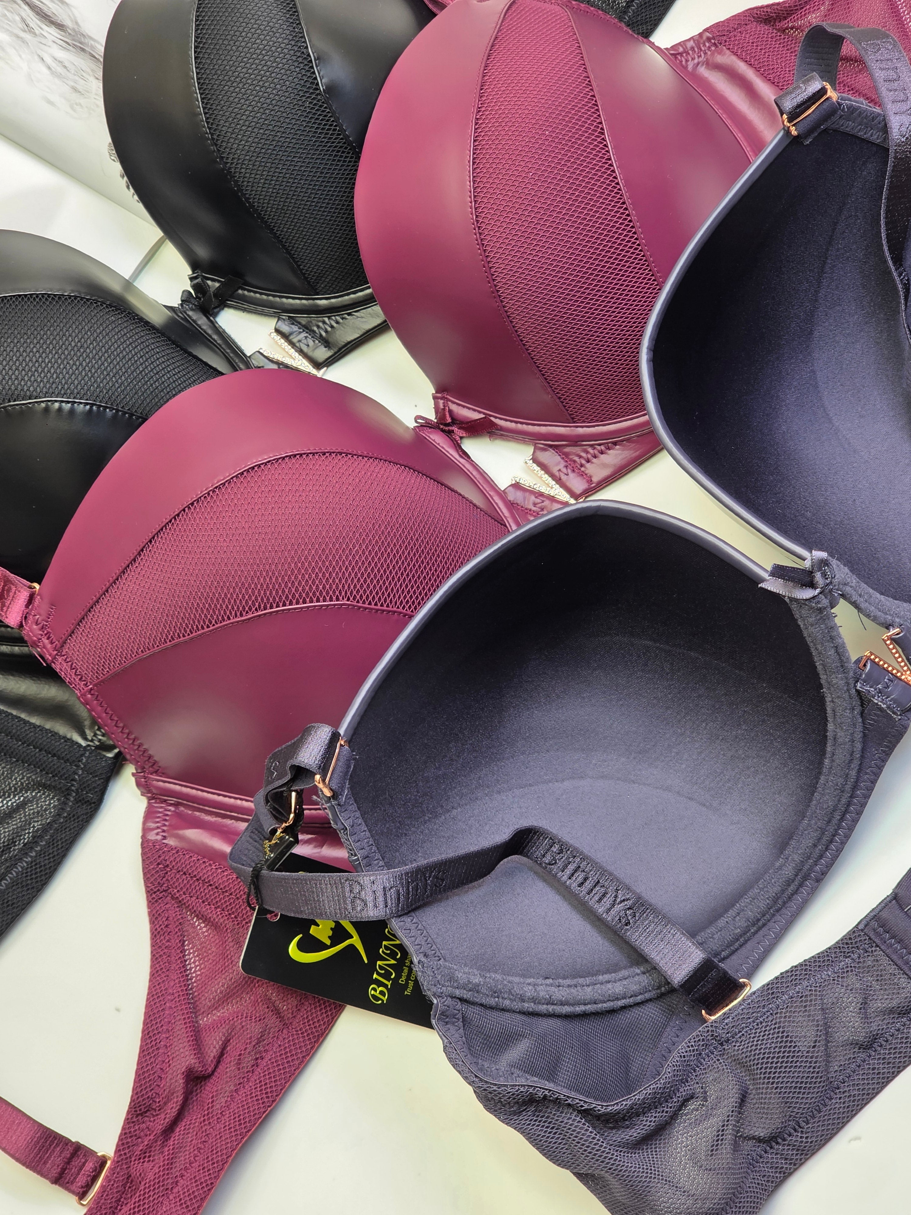 (36-42)V-Buckle Premium Series Full Coverage D Cup Bra HM7078D(134)*