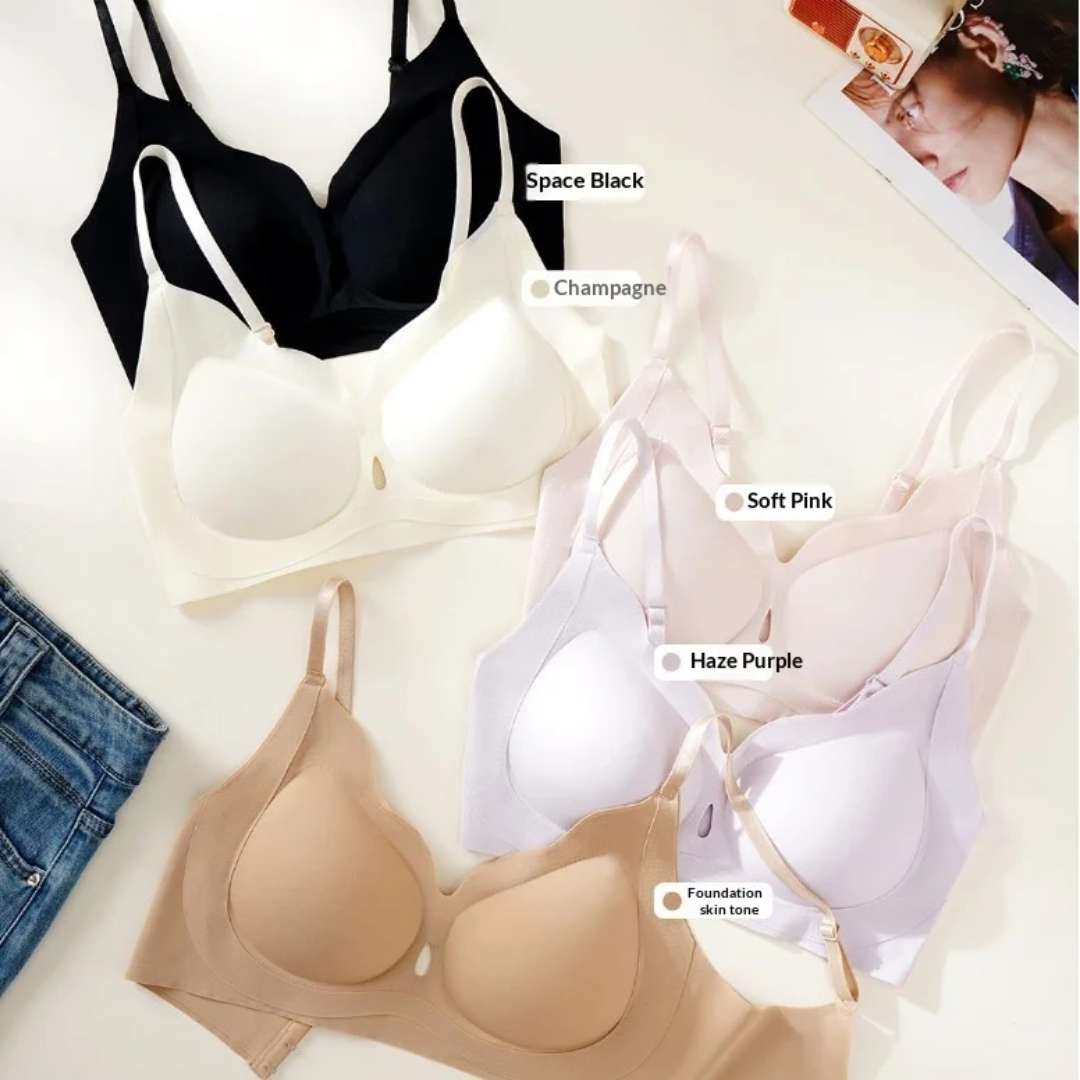 (32-38)b 3D Seamless Breathable Jelly Bra(008)