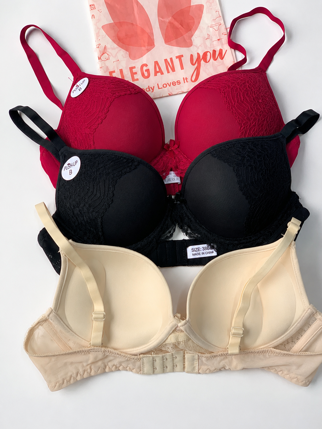 (34-40)b Perfect Curve Double Padded Push-Up Bra7200(135)