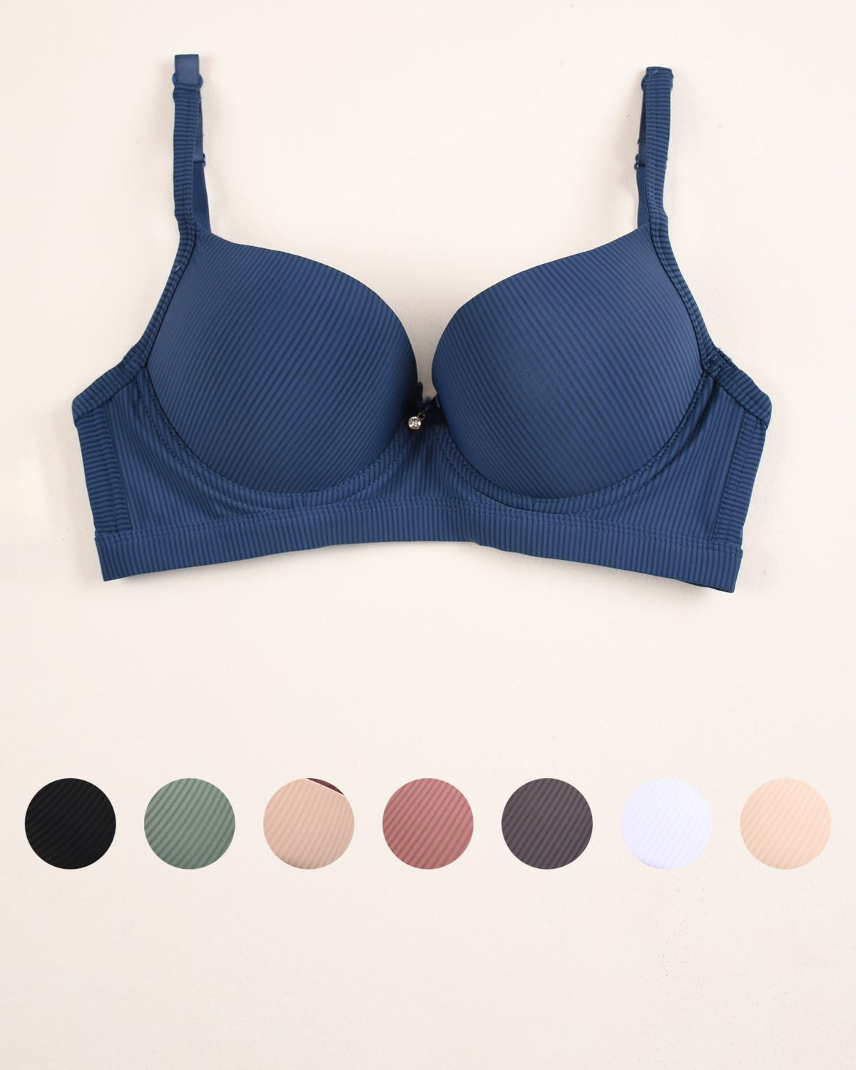 (36-38)B Premium Range Double  Padded Push-up Wired Bra (175)*