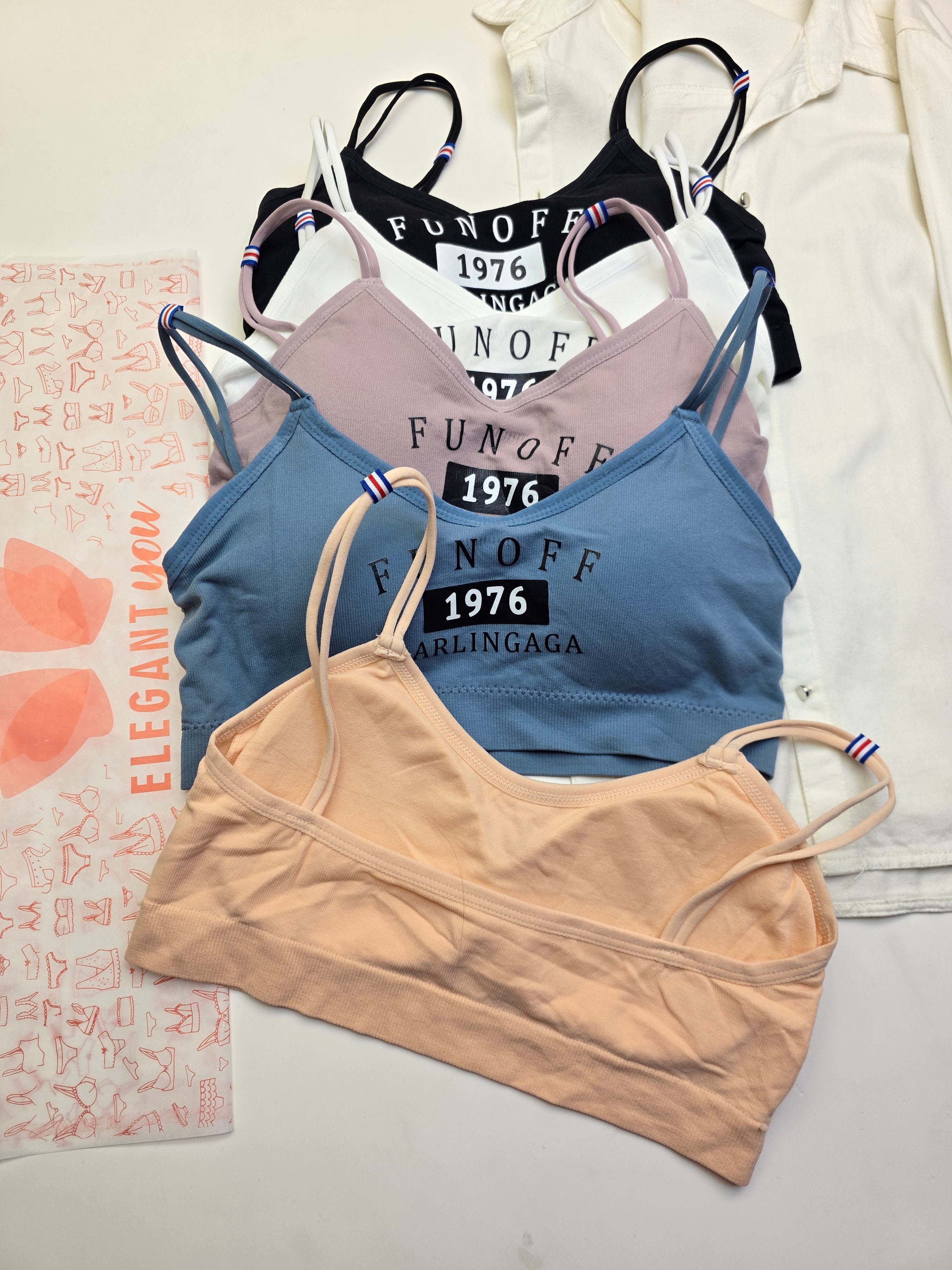 Double Strip Dailywear Sports Bra(024)*