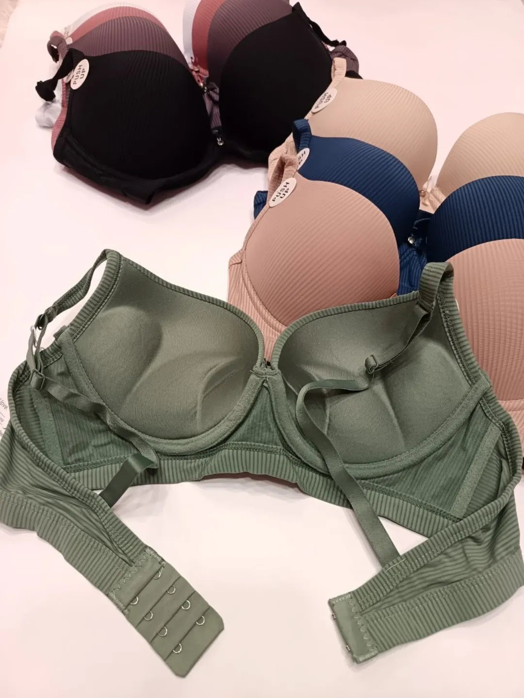 (36-38)B Premium Range Double  Padded Push-up Wired Bra (175)*