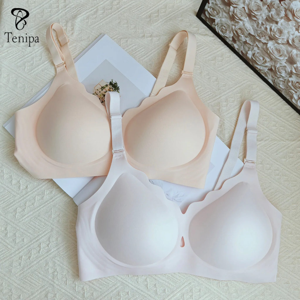 (32-38)b 3D Seamless Breathable Jelly Bra(008)