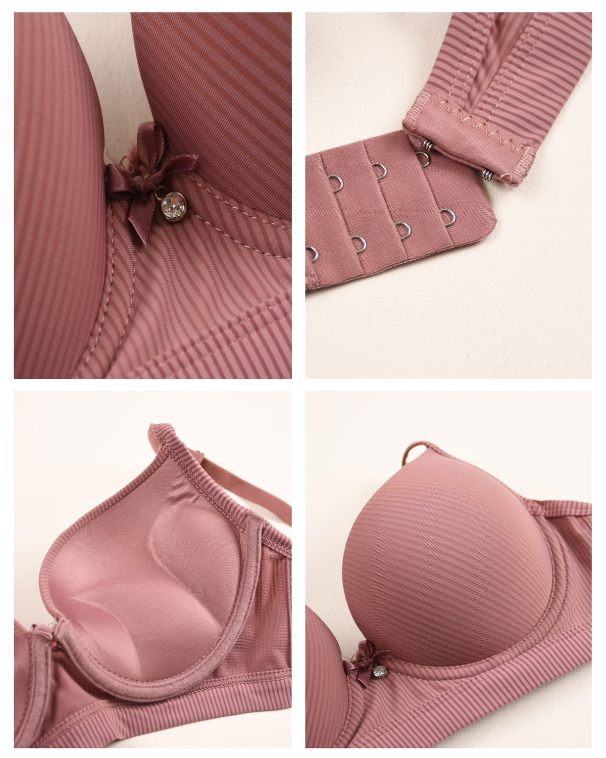 (36-38)B Premium Range Double  Padded Push-up Wired Bra (175)*