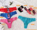 Cotton Net Thong Underwear LV2042(127)