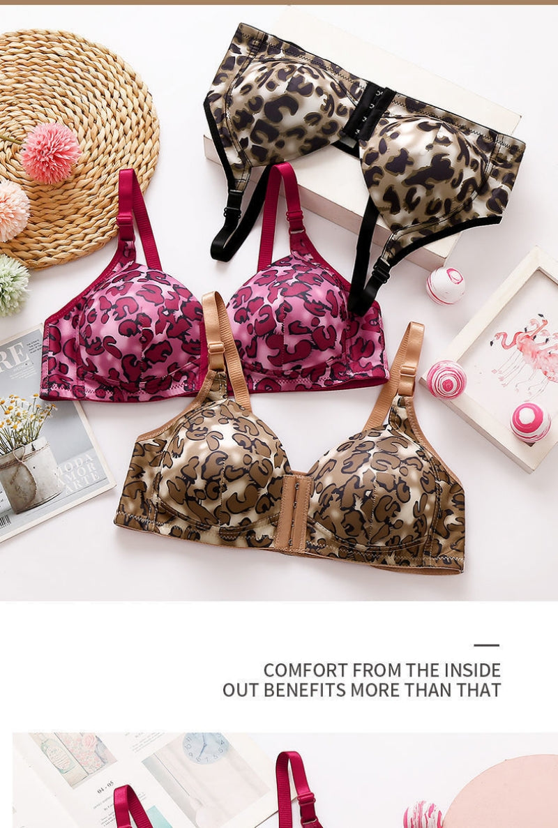 (42b) Comfy Full Coverage Front Open Breathable Bra (316)*
