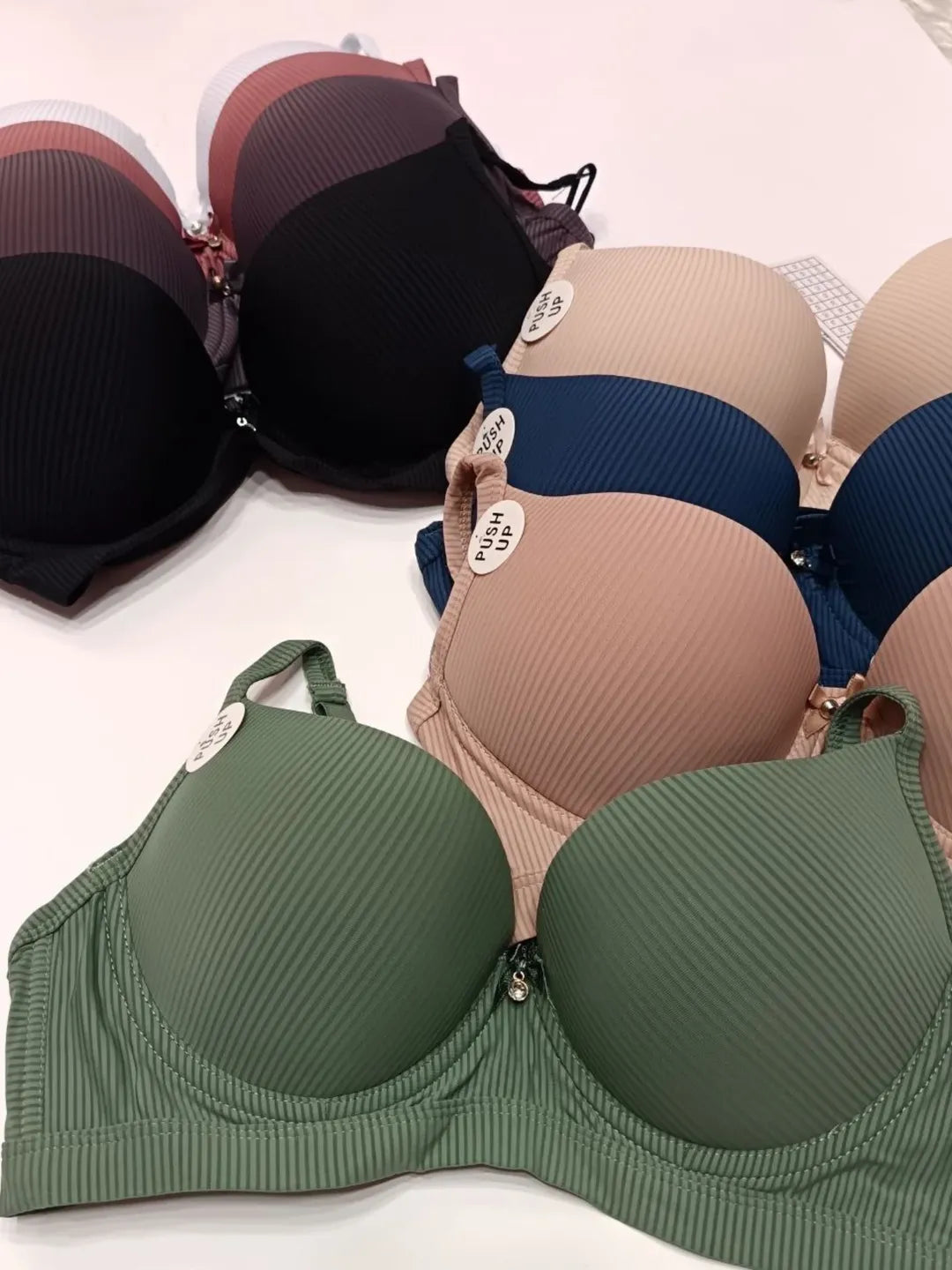 (36-38)B Premium Range Double  Padded Push-up Wired Bra (175)*