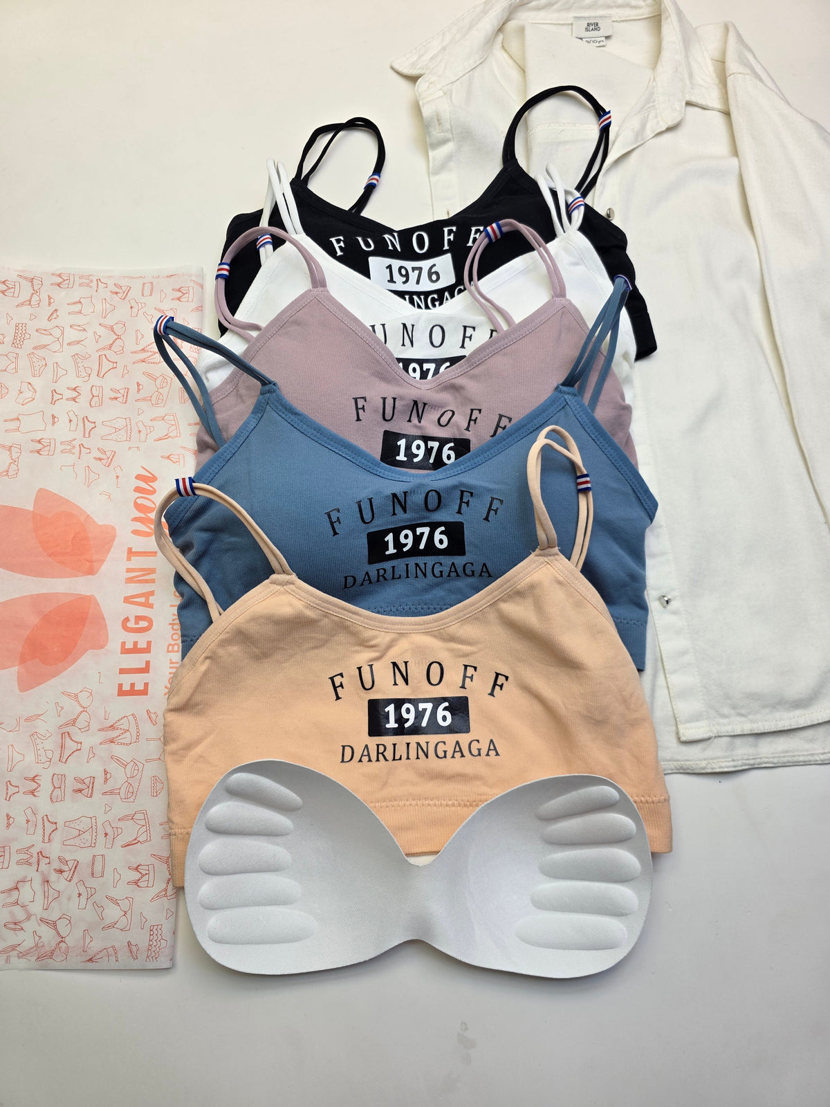 Double Strip Dailywear Sports Bra(024)*