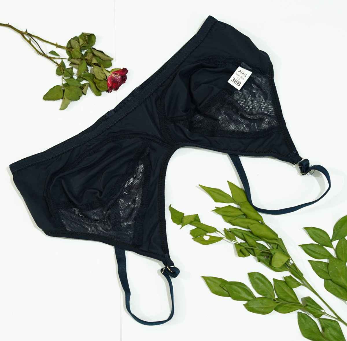 Pack of 2 Silk Half Net Bra